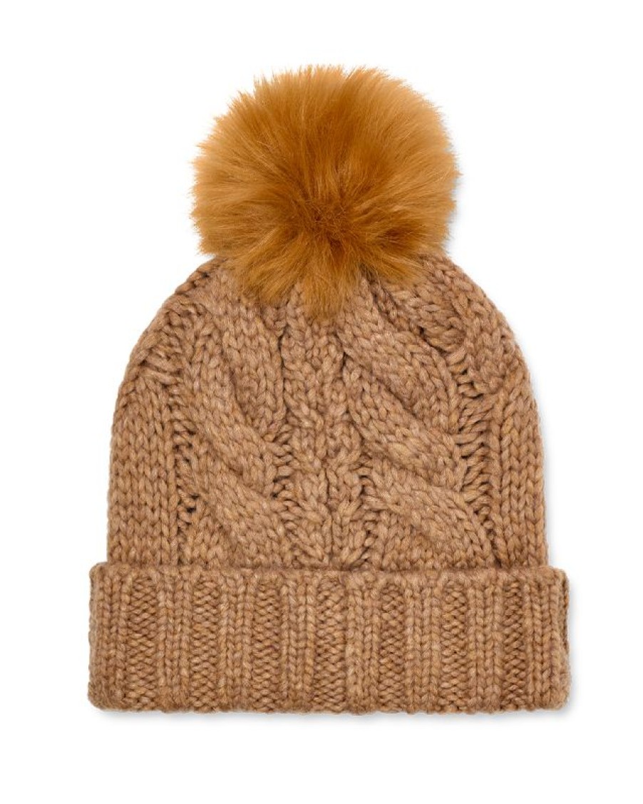 Femmes Ugg | Cable Beanie Pom | Jean-Paul Fortin