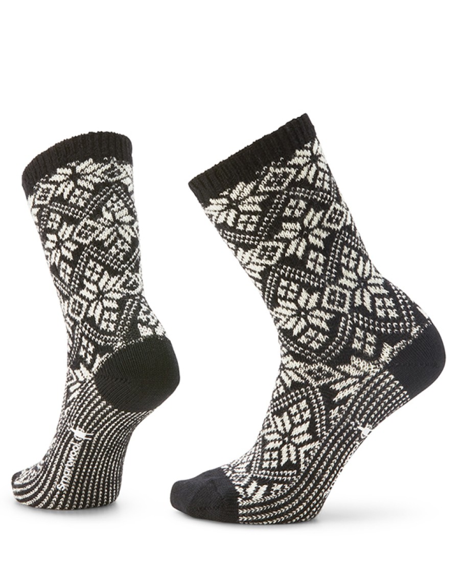 Femmes Smartwool | Women'S Everyday Traditional Snowflake Crew Socks | Jean-Paul Fortin